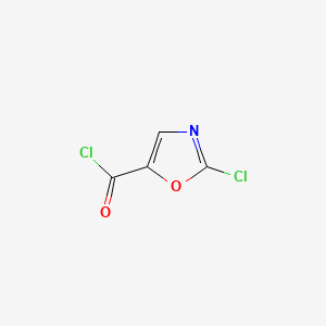 5-Oxazolecarbonyl chloride, 2-chloro-