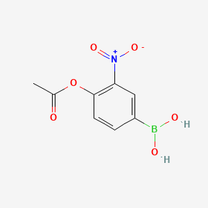 4-Acetoxy-3-nitrophenylboronic acid