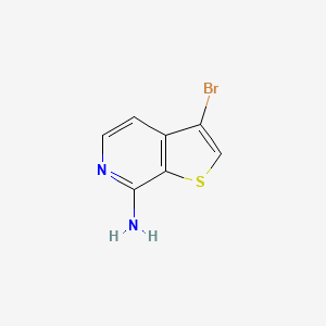 7-Amino-3-bromo-thieno[2,3-C]pyridine
