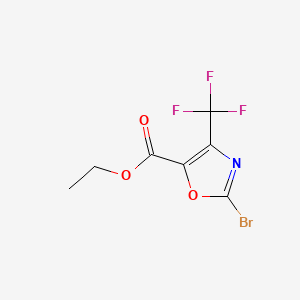 Ethyl 2-bromo-4-(trifluoromethyl)oxazole-5-carboxylate