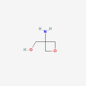 molecular formula C4H9NO2 B577396 (3-Aminooxetan-3-yl)methanol CAS No. 1305208-37-0