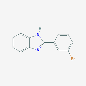 molecular formula C13H9BrN2 B057740 2-(3-Bromophenyl)-1H-benzimidazole CAS No. 77738-96-6