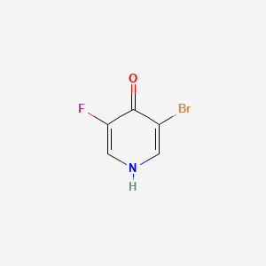 molecular formula C5H3BrFNO B577443 3-Bromo-5-fluoropyridin-4-OL CAS No. 1214342-60-5