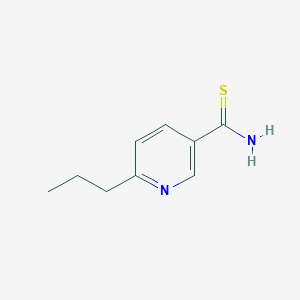 molecular formula C9H12N2S B5774531 6-Propyl-thionicotinamide 