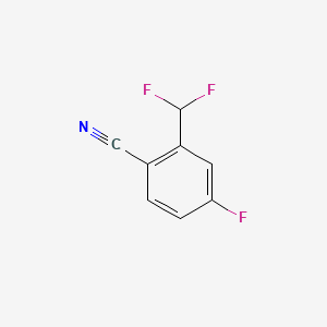 2-(Difluoromethyl)-4-fluorobenzonitrile
