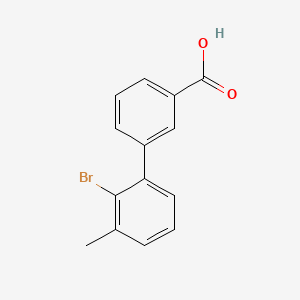 2'-Bromo-3'-methylbiphenyl-3-carboxylic acid