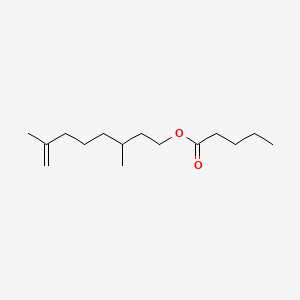 3,7-Dimethyloct-7-enyl pentanoate