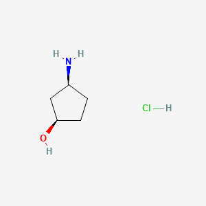 (1r,3s)-3-Aminocyclopentanol hydrochloride