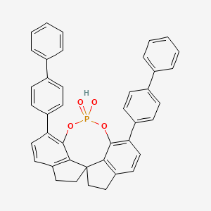 12-Hydroxy-1,10-bis(4-phenylphenyl)-4,5,6,7-tetrahydroiindeno[7,1-de:1',7'-fg][1,3,2]dioxaphosphocine 12-oxide
