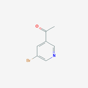 molecular formula C7H6BrNO B057747 3-Acetyl-5-bromopyridine CAS No. 38940-62-4