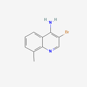 3-Bromo-8-methylquinolin-4-amine