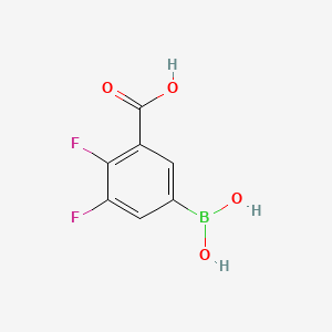 3-Carboxy-4,5-difluorophenylboronic acid