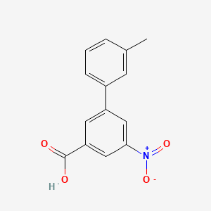 3-(3-Methylphenyl)-5-nitrobenzoic acid