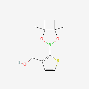 (2-(4,4,5,5-Tetramethyl-1,3,2-dioxaborolan-2-yl)thiophen-3-yl)methanol
