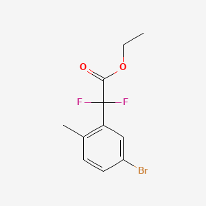 Ethyl 2-(5-bromo-2-methylphenyl)-2,2-difluoroacetate