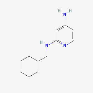 N2-(cyclohexylmethyl)pyridine-2,4-diamine