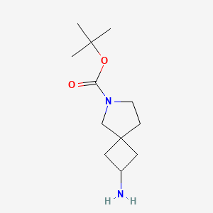 Tert-butyl 2-amino-6-azaspiro[3.4]octane-6-carboxylate