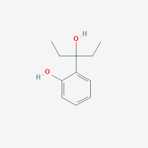 molecular formula C11H16O2 B5775296 2-(3-Hydroxypentan-3-yl)phenol CAS No. 17890-64-1