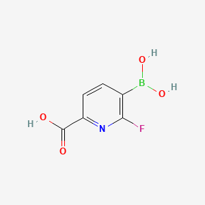 6-Carboxy-2-fluoropyridine-3-boronic acid