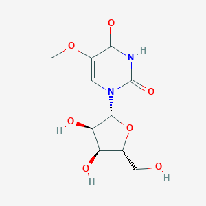 molecular formula C10H14N2O7 B057755 5-Methoxyuridine CAS No. 35542-01-9