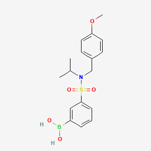 3-(N-Isopropyl-N-(4-methoxybenzyl)sulfamoyl)phenylboronic acid