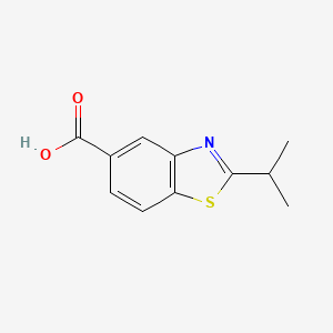 2-(1-Methylethyl)-5-benzothiazolecarboxylic acid