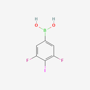 (3,5-Difluoro-4-iodophenyl)boronic acid