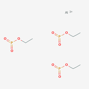 molecular formula C₆H₁₈AlO₉P₃ B057759 Fosetyl-al CAS No. 39148-24-8