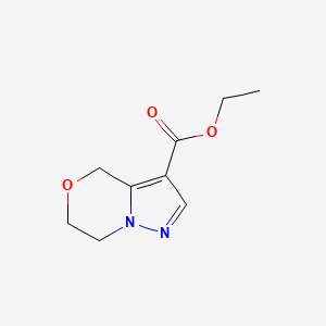 Ethyl 6,7-dihydro-4H-pyrazolo[5,1-c][1,4]oxazine-3-carboxylate