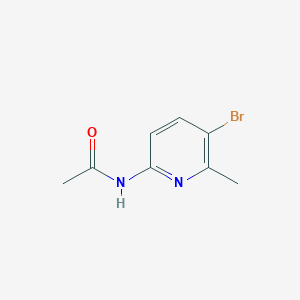 molecular formula C8H9BrN2O B057760 2-Acetylamino-5-bromo-6-methylpyridine CAS No. 142404-84-0