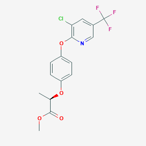 molecular formula C16H13ClF3NO4 B057761 haloxyfop-P-methyl CAS No. 72619-32-0