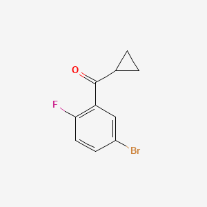 (5-Bromo-2-fluorophenyl)(cyclopropyl)methanone