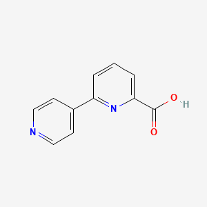 molecular formula C11H8N2O2 B577660 [2,4'-Bipyridine]-6-carboxylic acid CAS No. 1214327-06-6