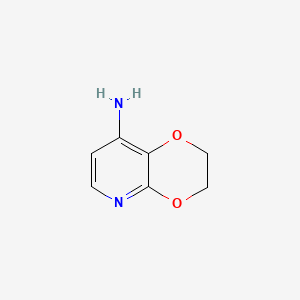 2,3-Dihydro-[1,4]dioxino[2,3-b]pyridin-8-amine