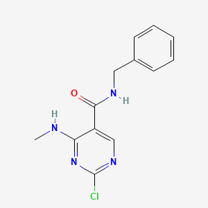 N-benzyl-2-chloro-4-(methylamino)pyrimidine-5-carboxamide