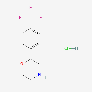 2-(4-(Trifluoromethyl)phenyl)morpholine hydrochloride