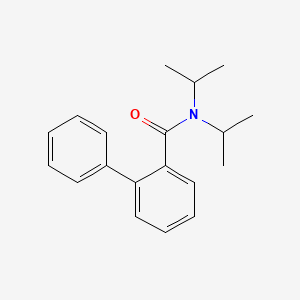 molecular formula C19H23NO B5776794 N,N-Diisopropyl-2-phenylbenzamide CAS No. 103681-91-0