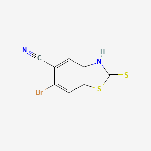 6-Bromo-5-cyano-2-mercaptobenzothiazole
