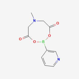 6-Methyl-2-(pyridin-3-yl)-1,3,6,2-dioxazaborocane-4,8-dione