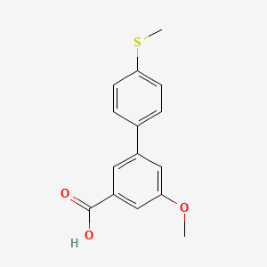 3-Methoxy-5-(4-methylthiophen-2-yl)benzoic acid