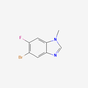 5-Bromo-6-fluoro-1-methyl-1H-benzo[d]imidazole