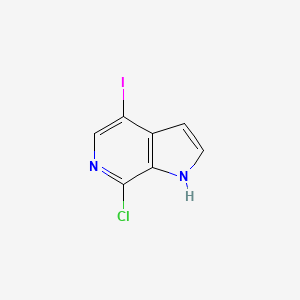 7-Chloro-4-iodo-1H-pyrrolo[2,3-c]pyridine