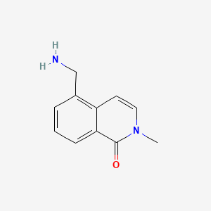 5-(aminomethyl)-2-methylisoquinolin-1(2H)-one