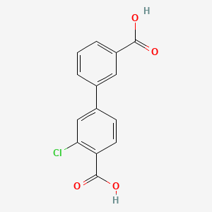 3'-Chloro-[1,1'-biphenyl]-3,4'-dicarboxylic acid