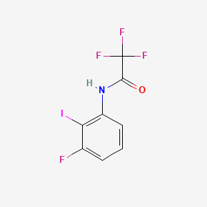 2,2,2-Trifluoro-N-(3-fluoro-2-iodophenyl)acetamide