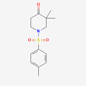 3,3-Dimethyl-1-tosylpiperidin-4-one
