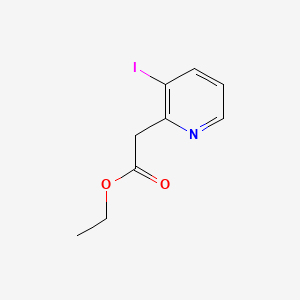 Ethyl 2-(3-iodopyridin-2-yl)acetate