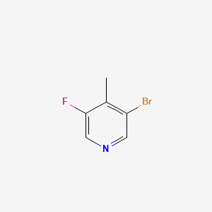 3-Bromo-5-fluoro-4-methylpyridine