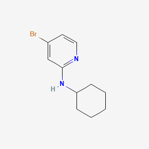 4-Bromo-N-cyclohexylpyridin-2-amine