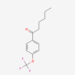 1-[4-(Trifluoromethoxy)phenyl]hexan-1-one